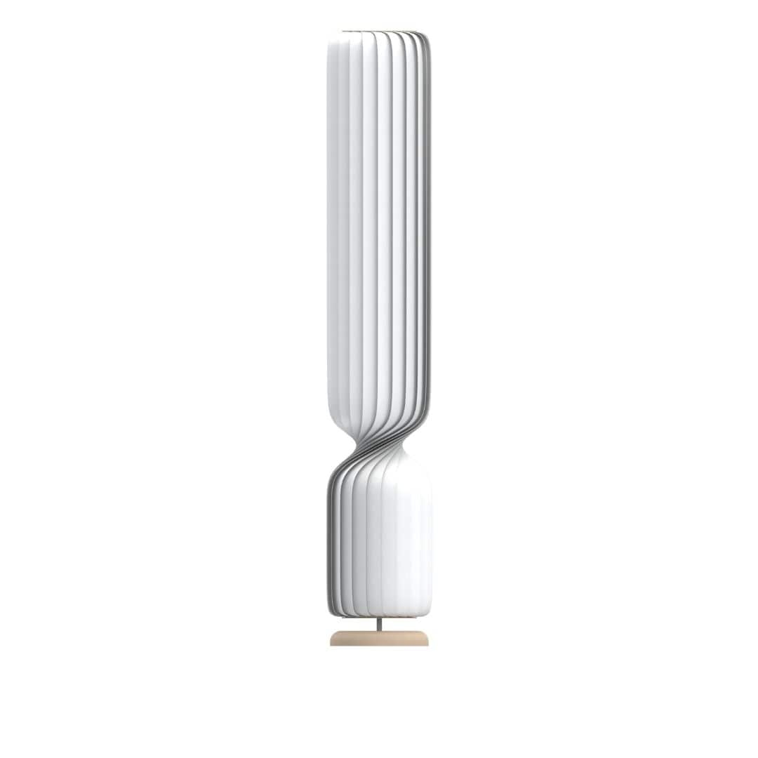 Tr41 Gulvlampe Hvid Polykarbonat : 157 Tom Rossau