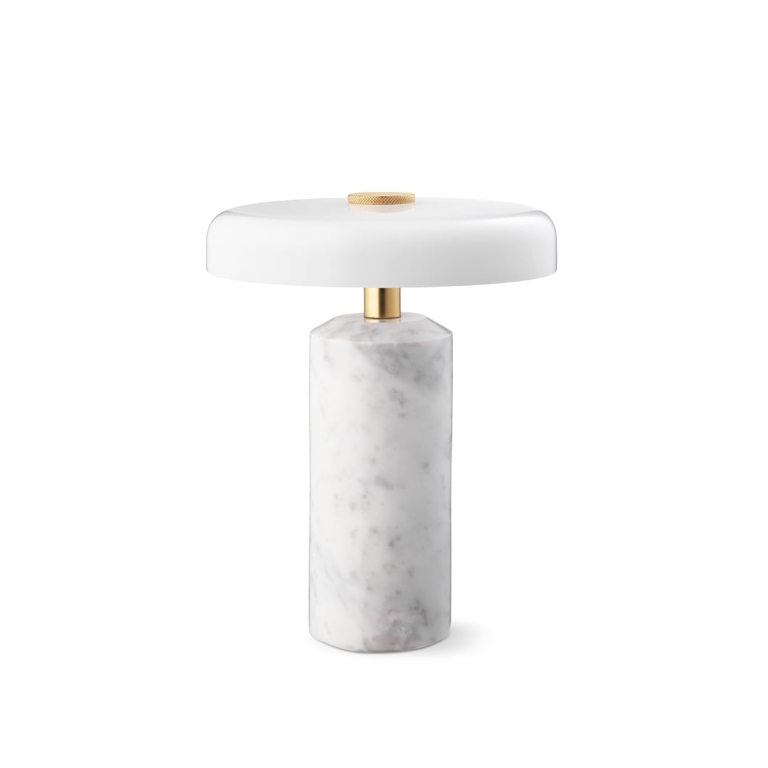 10: Trip Bordlampe Carrara/Opal - Design By Us