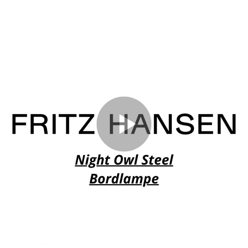 0__=__youtube___Night Owl Steel Bordlampe Sort - Fritz Hansen___https://www.youtube.com/watch?v=yqUlLQUxX6A___yqUlLQUxX6A